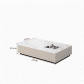 120cm white table