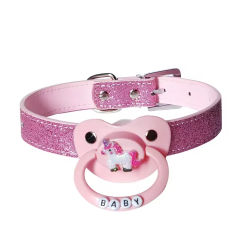 ABDL Gag Pacifier Adult Size Pacifier Belt Collar Adult Baby Silicone Pacifiers Plus Large Dummy Gag Pacifier