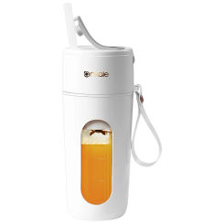 Electric Juicer Machine USB Rechargeable Electric Mini Fruit Juicer 400ML Electric Portable Blender 1500mAh Fruit Juice Mixer