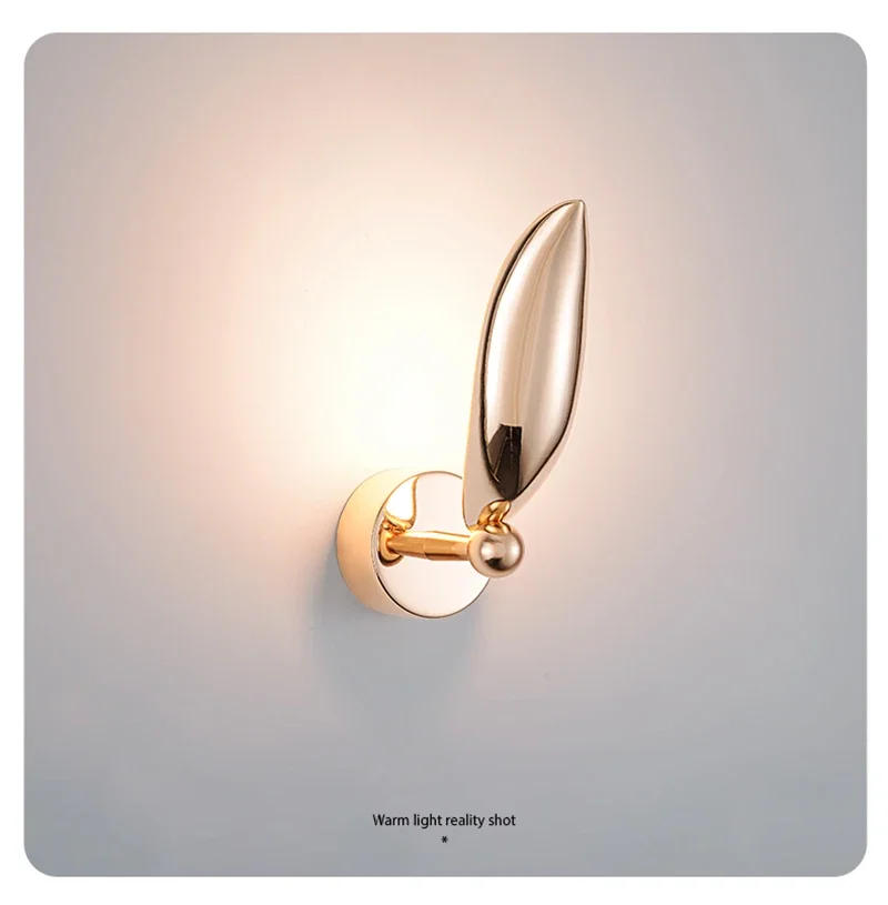Description Picture 6 of itemNew Bird Wall Lamp Nordic LED Wall Light Creative Seagull Shape Golden Sconce Indoor Lighting Home Decor for Bedroom Living Room