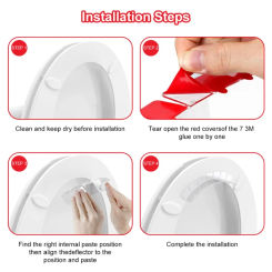 4 Pcs Pee Guard for Toilet for , Potty Training Pee Spatter Guard for Kids, Toilet Spatter Guard Prevents Peeing