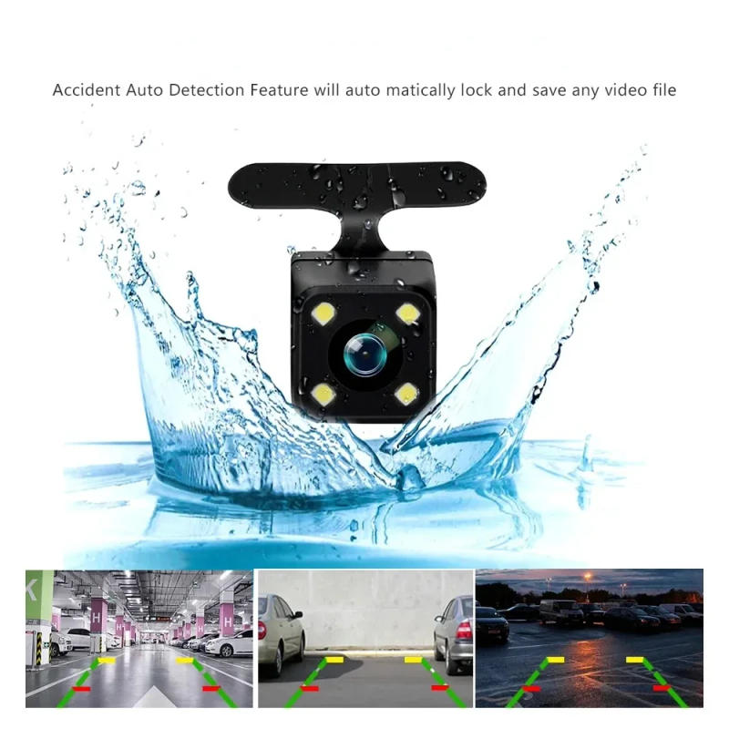 Description Picture 6 of itemHd Dashcam Wireless WiFi Connects Front and Rear Dual Lens with Reverse Video Car Black Box, Car DVR, Car Surveillance Camera