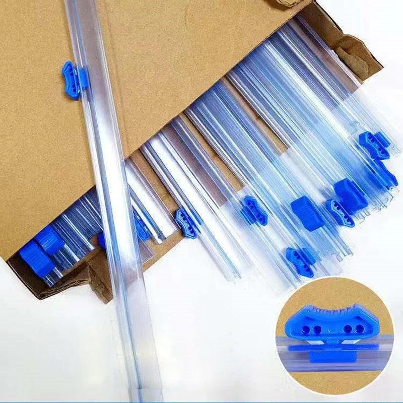 Description Picture 2 of itemPlastic Wrap Dispensers Foil Film Cutter Replacements Food Cling Film Cutter Stretch Plastic Film Cutting Strip Wrap Dispenser