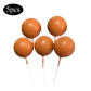5pcs retro orange