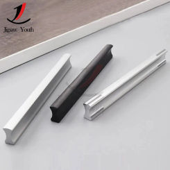Long Bar Finger Pulls for Cupboard Wardrobe Kitchen Cabinet Drawer Closet Door Handles Long Aluminium Profile Handle