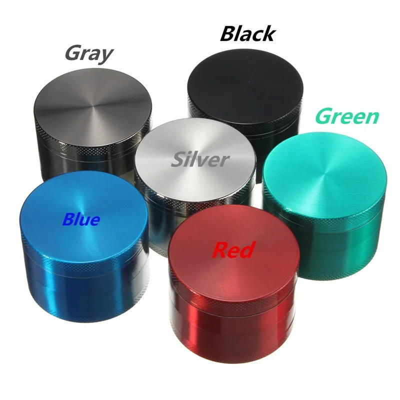 Description Picture 2 of itemR&R 4-Layer Herbal Tobacco Grinders Zinc Alloy 40/50/63mm Manual Cutting Pipe Dry Herb Crusher Mill for Smoking Accessories