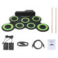 Green 7 drum Pads