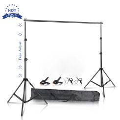 2X2 2X3 2.6X3M Background Frame Adjust Backdrops Support System Kits for Photography Photo Studio Birthday Wedding Party Stand