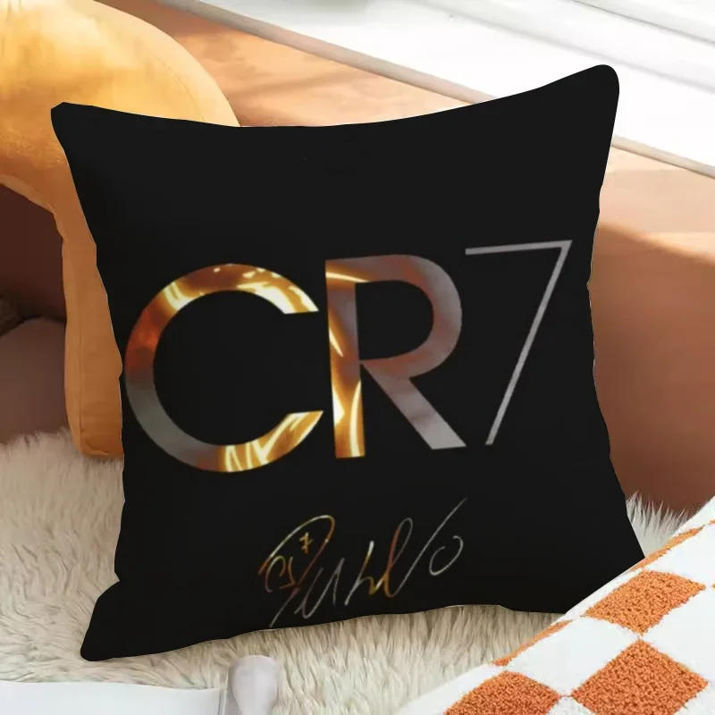 Description Picture 3 of itemPillow Covers Decorative CR7 Cushions Cover for Sofa Pilow Cases Pillowcases 50x50 Pillowcase 40x40 Throw Pillows Car Decoration