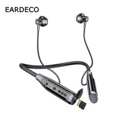 EARDECO 100 Hours Endurance Wireless Headphones Bass In-ear Bluetooth Headphone Earphone Music Sport Headset with Mic Stereo