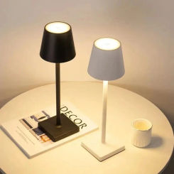 LED Desk Lamp Usb Rechargeable Table Lamp Bar Restaurant Ambiance Wireless Touch Lamps Waterproof Led Lights For Hotel Bedroom