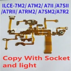 NEW For Sony ILCE-7M2/ A7M2/ A7II /A7SII /A7RII/ A7RM2/ A7SM2/A7R2 Top Cover Mode dial Flex Cable Camera Parts