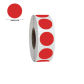 empty red round