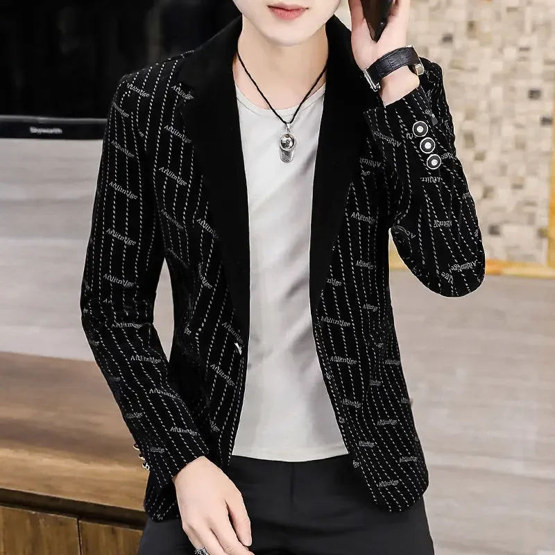 Thin Jacket for Men Party