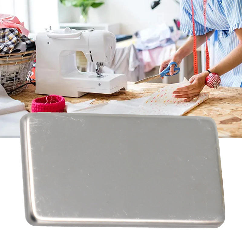 Description Picture 3 of itemBlack Rectangle Sewing Needle Storage Case Magnetic Embroidery Needles Holder Buttons Pins Workbox Box For iron Material