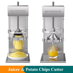 Multi-Functional Juicer Potato Chips Cutting Machine Electric Vegetable Cutting Machine Stainless Steel Juicer Machine