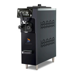 Soft Serve Ice Cream Sundae Maker Cold Dessert Small Size Commercial Soft Ice Cream Cone Filling Machine