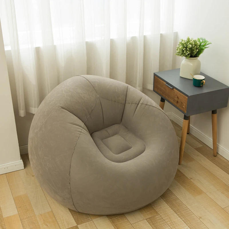Description Picture 4 of itemLarge Lazy Inflatable Sofa Chairs PVC Lounger Seat Bean Bag Sofas Pouf Puff Couch Tatami Living Room Supply