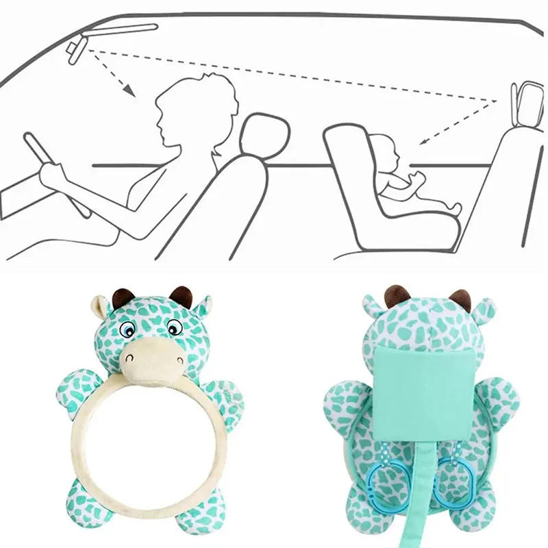 Description Picture 3 of itemStroller-Ready Baby Animal Toys with Stimulating Haha Mirror for 0-3 Years Old - New Interactive Toys for Infants