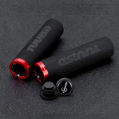 Bicycle Grips MTB Silicone Sponge Handlebar Grips Anti-skid Shock-Absorbing Soft Bike Grips Ultraight Cycling Handlebar Parts