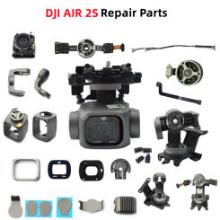 Original Parts for DJI Air 2S Drone Gimbal Housing Camera Frame/Lens YR Arm Pitch Motor PTZ Cover Braket Signal Cable Flat Line