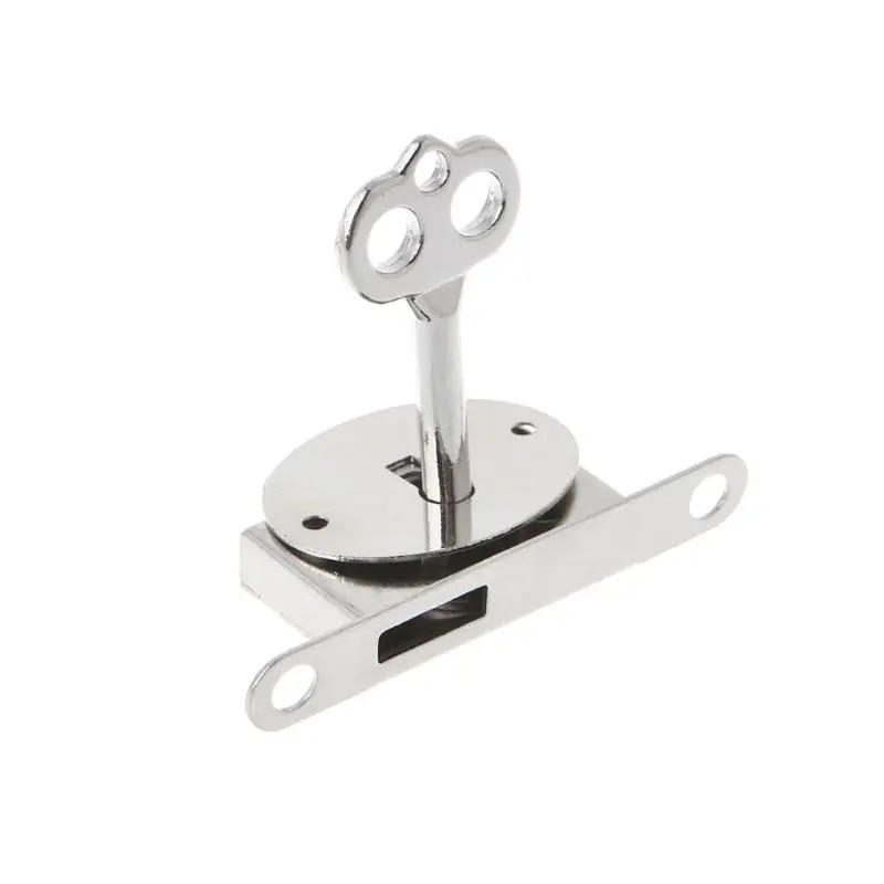 Description Picture 4 of itemVintage Drawer Lock With for Key Antique Small Box Cabinet Door Locks Furniture