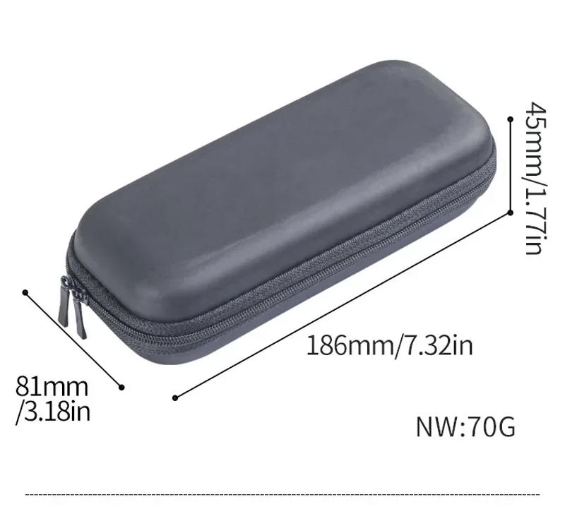 Description Picture 2 of itemPortable Cigar Case EVA Light weight Travel Storage Bag Pouch for Cigar Lighter Cutter Smoking Accessories Gift for Smokers