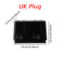 black UK Plug
