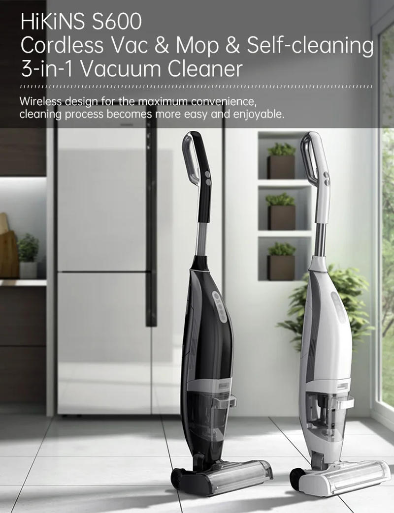 Description Picture 5 of itemUpright 8000 Pa Automatic Floor Washer Self Cleaning Mop Vacuum Cleaner
