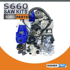 Farmertec Made Complete Aftermarket Repair Parts Compatible with Stihl MS660 066 Chainsaw Engine Motor Crankcase Crankshaft