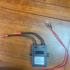 1pcs 220V alcohol oil igniter length 1M Black high-voltage wire