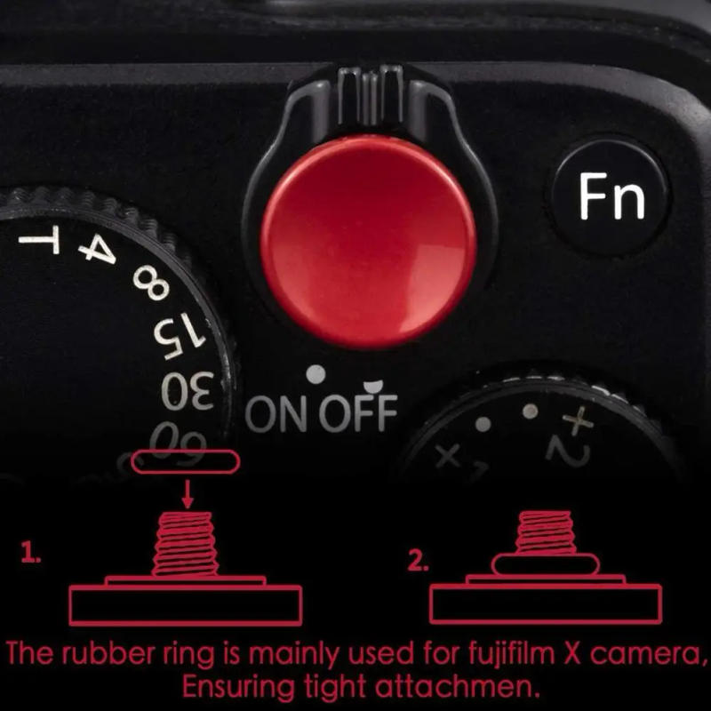 Description Picture 6 of item3PCS Triggers Soft Shutter Release Button SLR Micro Camera Accessories For Fuji FujiFilm XT2 XT3 XT10 XT20 XT30
