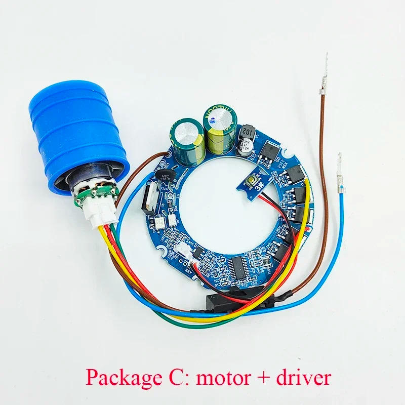 Description Picture 4 of itemAC220V Three-phase Brushless DC High Speed BLDC Motor 3 Stage Driver 110000 RPM Electric Engine for Dyson Hair Drier Air Duct