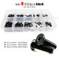 set B 500pcs black