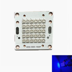 UV LED High Power 60W 3535 Module Light 365nm 370nm385nm 395NM 405NM UV Shadowless Gel Drying Curing Cure DIY LED Module