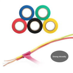Electrical Tape Insulation Tape Electrical Tape Ultra-Thin And Ultra-Adhesive PVC Waterproof Retardant Tape 1 Roll OF 9 Meters