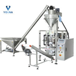 YN520 Automatic Plastic Bag FIlling Sealing 1kg 2kg 5kg Flour Milk Powder Packing Machine Customized Steel Body