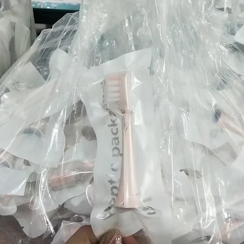 Description Picture 2 of item10pcs Replacement Brush Heads for Xiaomi Mijia T300/T500/T700 Sonic Electric Toothbrush Soft Bristle Nozzles with Caps Vacuum