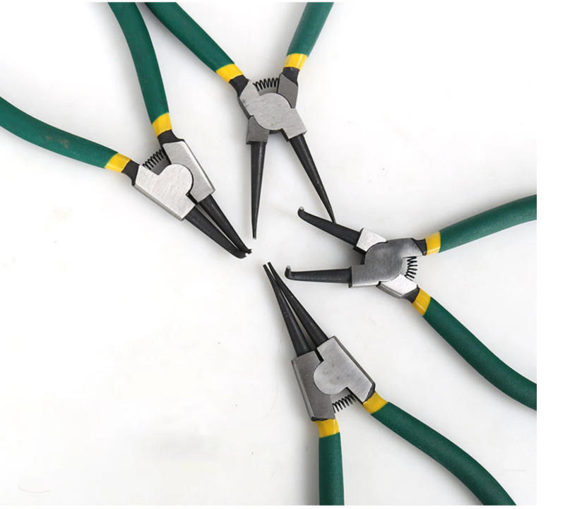 Description Picture 4 of itemCirclip Pliers Internal/External Spring-loaded Pliers C-type Round Clamp Pliers For Fixing Ringers Gasket Removal Or Retention