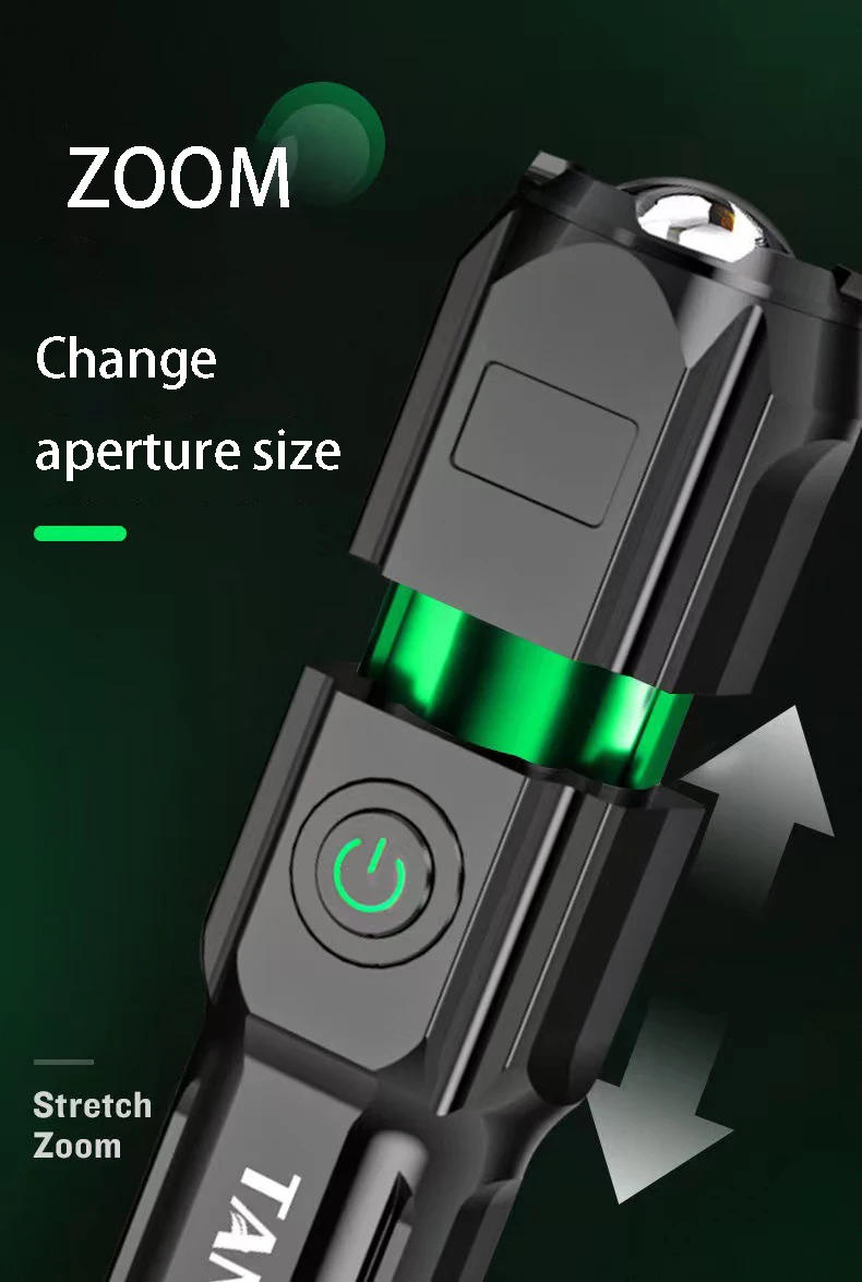 Description Picture 6 of itemTactical Military Search Flash Light White Laser Flashlight LEP 4999 Meter Built in 18650 Battery USB Fast Charging Rechargeable