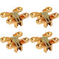 Gold 4Pcs