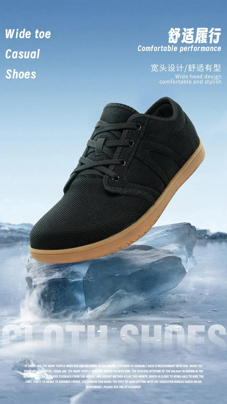 Description Picture 6 of itemMens Barefoot Shoes Zero Drop Minimalist Running Wide Toe Box Shoe Tennis Walking Shoes Breathable Wide Width Sneakers for Women