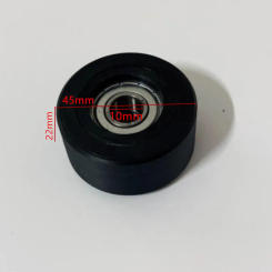 Rowing machine cushion chute wheel water resistance magnetic control rowing machine cushion wheel equipment roller accessories