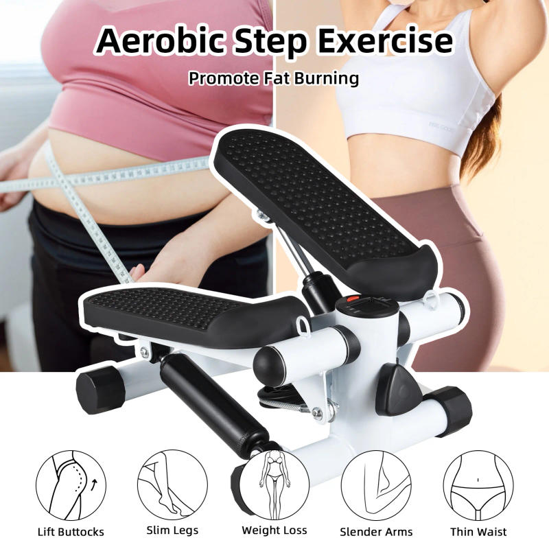 Description Picture 6 of itemMini Stepper For Exercise At Home With Resistance Bands LCD Display Capacity 100kg Stair Stepper