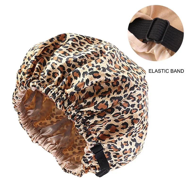 Reversible Satin Bonnet Hair Caps Double