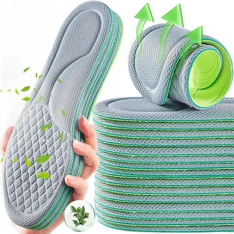 Description Picture 6 of itemNew Memory Foam Orthopedic Insoles for Shoes Sports Absorbs Sweat Soft Antibacterial Men Women Unisex Soft Shoe Accessories