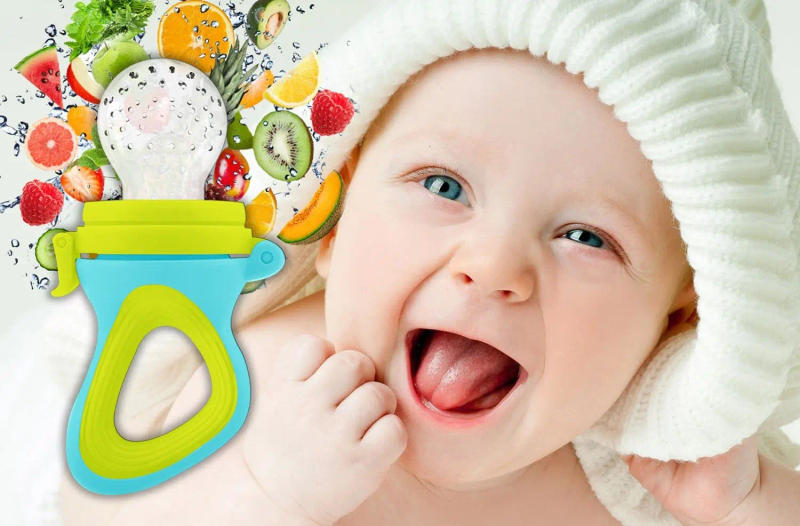Description Picture 2 of item8-piece Silicone Newborn Pacifier Training Rice Spoon Squeeze Bottle Cup Baby Cereal Food Feeder Tableware Baby Tableware