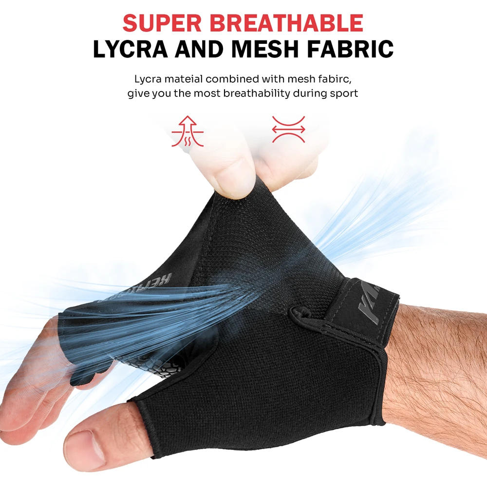 Description Picture 4 of itemCycling Gloves Full / Half Fingers Moto Bike Shockproof Breathable MTB Road Bicycle Short Gloves Men Women Sports Motocross