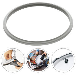 Seal Ring Rubber Gasket Clear Silicone Easy Clean Electric Pressure Cooker Ensure Safe Cooking Pressure Cooker Brand New