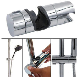 Replacement Hand Shower Bracket For Slide Bar Adjustable Chrome Plated Bathroom Pipe Shower Head Holders，Shower Bracket